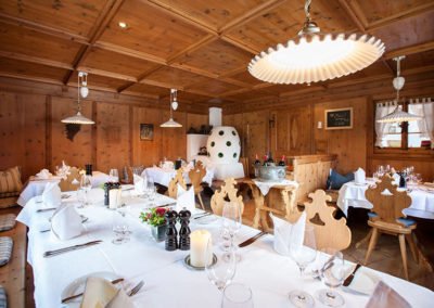 Stube des Restaurants