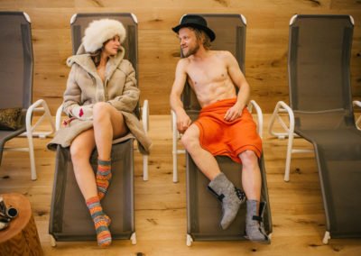 Saunabereich Ruheraum