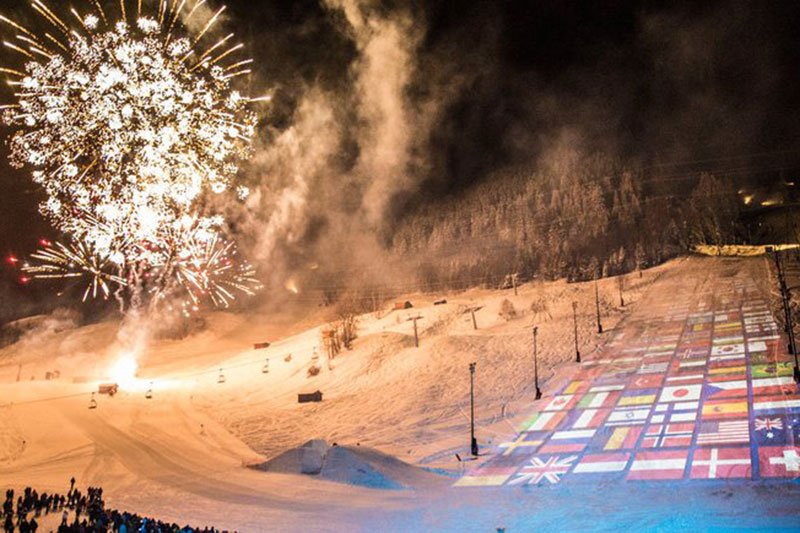 Schneetreiben - Ski Show