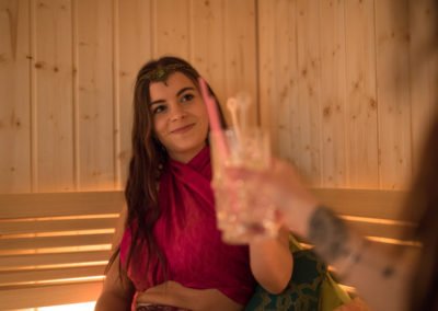 gemütliche Saunarunde
