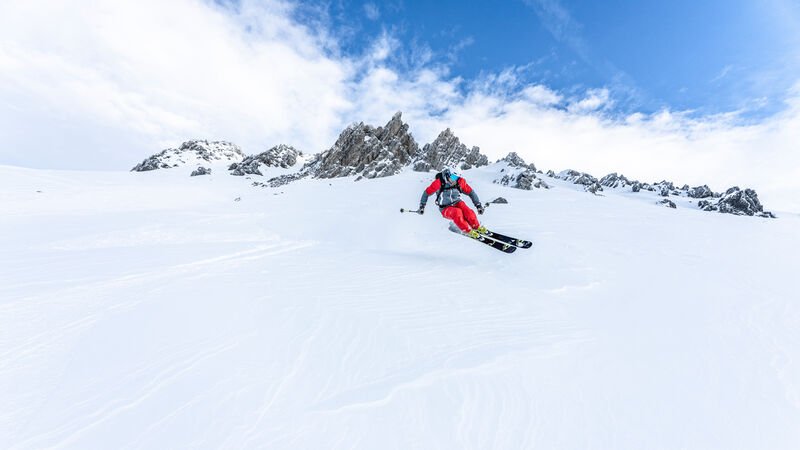Freeride paradise St. Anton am Arlberg