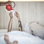 Teestation im Zimmer