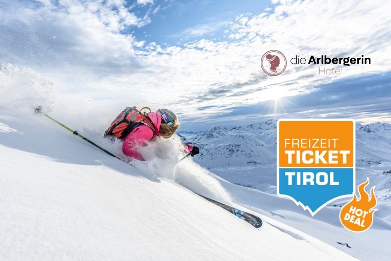 Leisure ticket Tyrol – 3 days of pure deep snow fun on the Arlberg