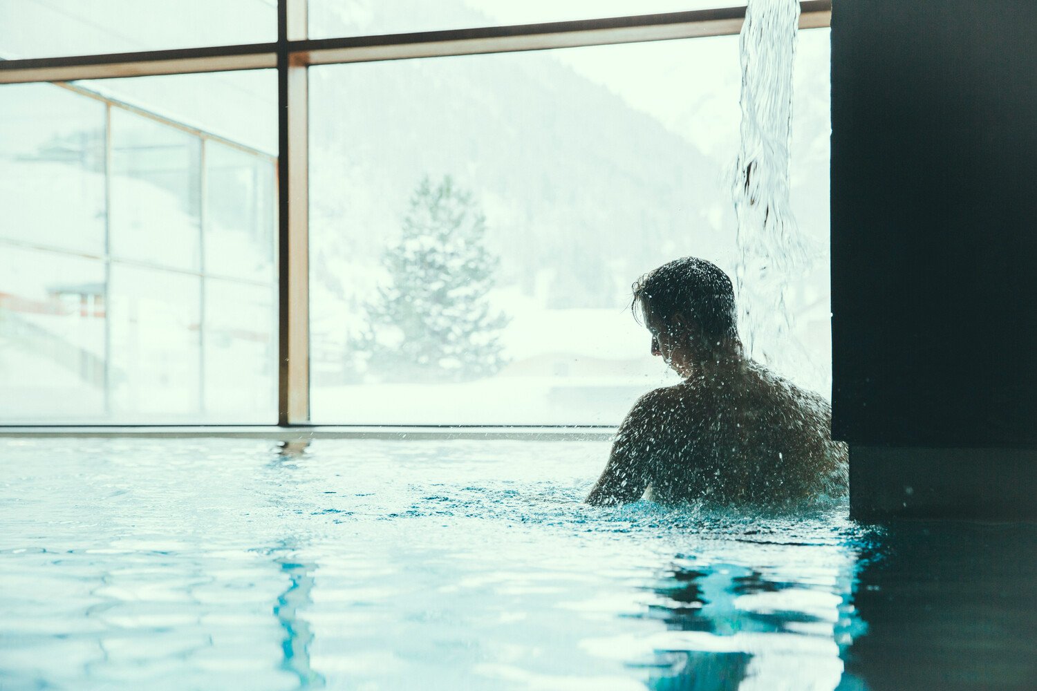 Wellnesscenter Arlberg Wellcom in St. Anton am Arlberg. Wellness im Winterurlaub.