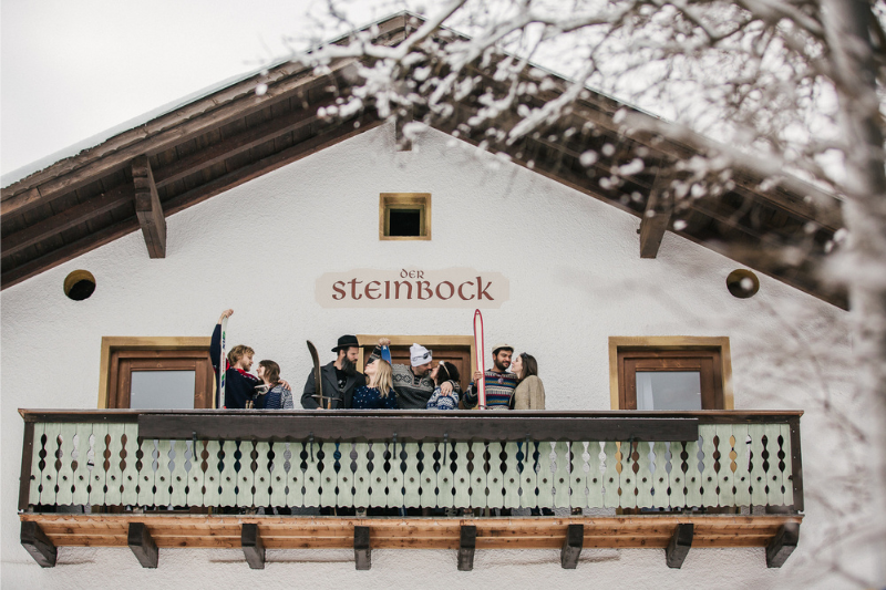 Vacanze sulla neve per famiglie numerose: pensione esclusiva con spazio fino a 30 persone